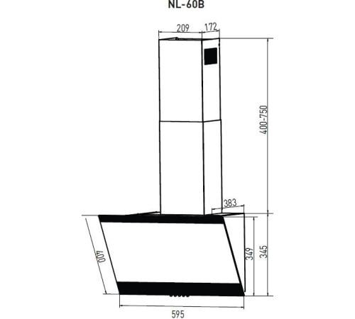 Кухонная вытяжка Making Oasis Everywhere NL-60B