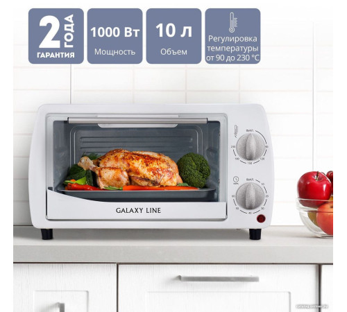 Мини-печь Galaxy Line GL2626 белый