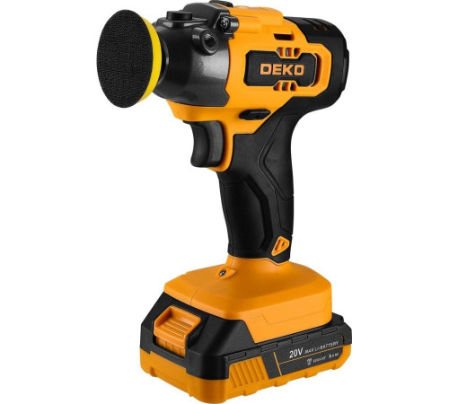 Полировальная машина Deko DKCP20 086-1007 с 1-им АКБ