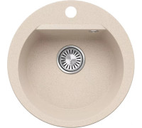 Кухонная мойка Polygran Atol-520 кремовый