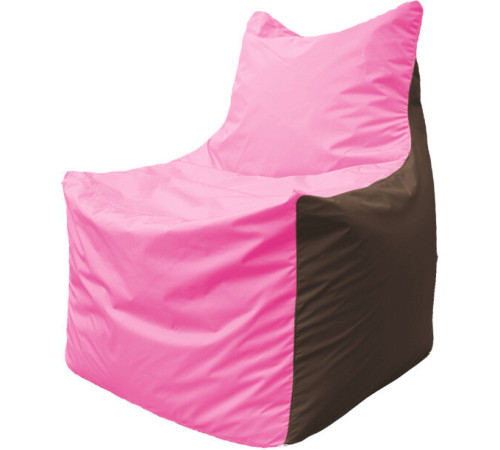 Кресло-мешок Flagman Фокс Ф2.1-200 розовый/коричневый