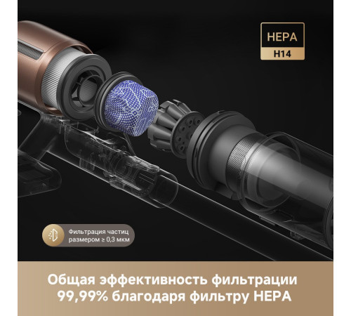 Пылесос Dreame Cordless Vacuum Cleaner Z20 Aqua Cycle евровилка