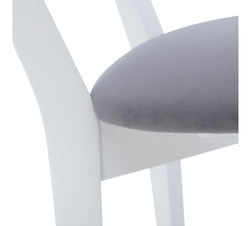 Стул Leset Чейз LST00192 белый/серый
