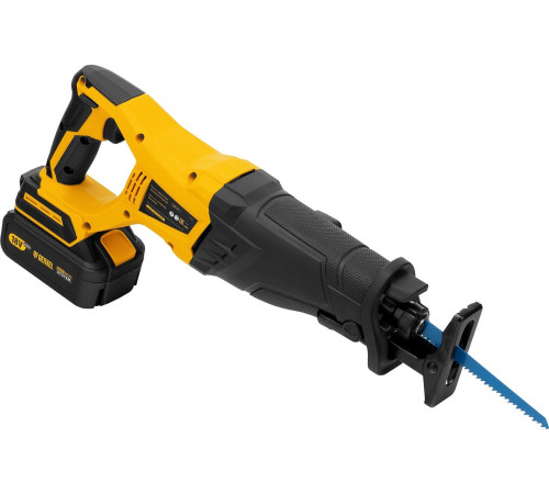 Сабельная пила Denzel BRC-120 с 1-им АКБ