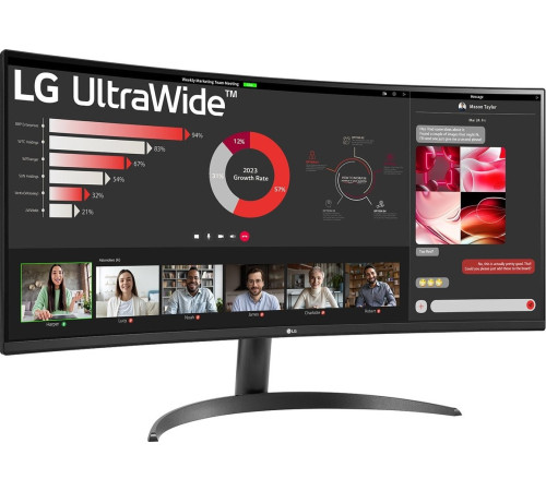 Монитор LG UltraWide 34WR50QK-B