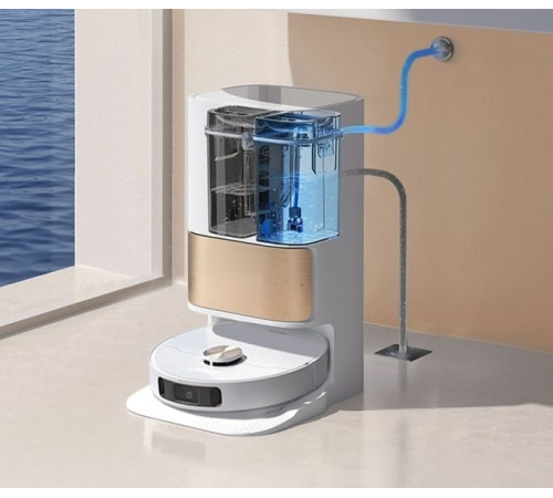 Робот-пылесос Dreame Automatic Cleaning Robot S10 китайская версия, белый