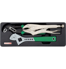 Набор пассатижей  Toptul GBAT0303 3 предмета