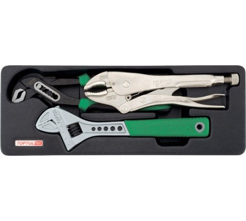 Набор пассатижей  Toptul GBAT0303 3 предмета