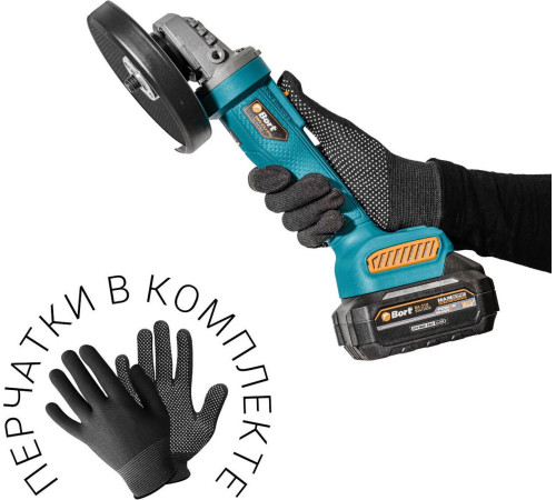 Угловая шлифмашина Bort BWS-21Li-Pro без АКБ