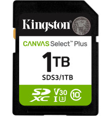 Карта памяти Kingston Canvas Select Plus SDXC 1TB SDS3/1TB