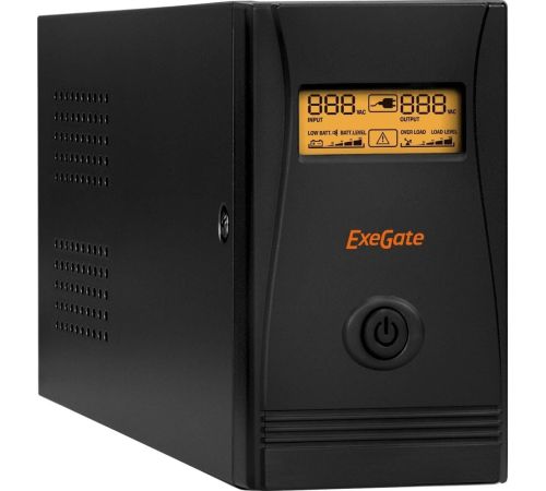 Источник бесперебойного питания ExeGate SpecialPro Smart LLB-650.LCD.AVR.EURO.RJ.USB