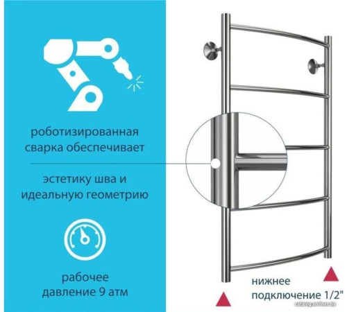 Полотенцесушитель Stelmix ВПС П6 500x1000