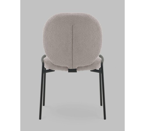 Стул Stool Group Моллек AV 438-Fl81-9005 букле светло-серый