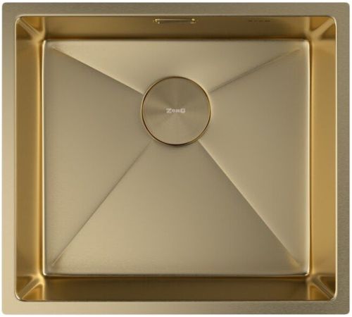 Кухонная мойка ZorG Zerox 49 U / IF PVD Gold
