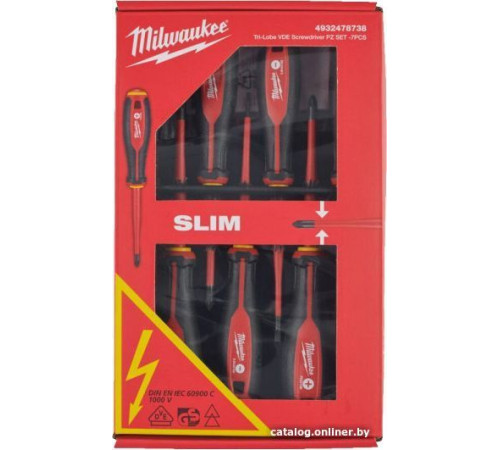 Набор отверток Milwaukee 4932478738 7 предметов