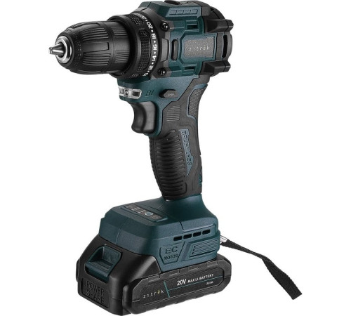 Дрель-шуруповерт Zitrek Greenpower 20 PRO 085-1314 с 2-мя АКБ, кейс