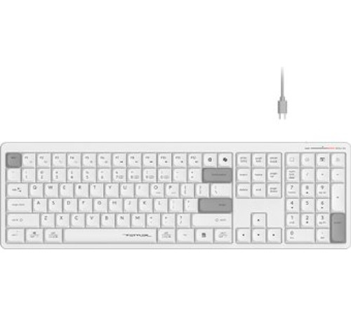 Клавиатура A4Tech Fstyler FBX55C белый
