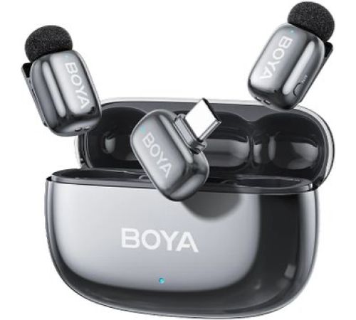 Радиосистема BOYA Mini 2-02 серебристый
