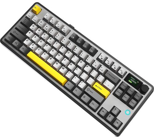 Клавиатура Ajazz AK870 серый, Magnetic Switches