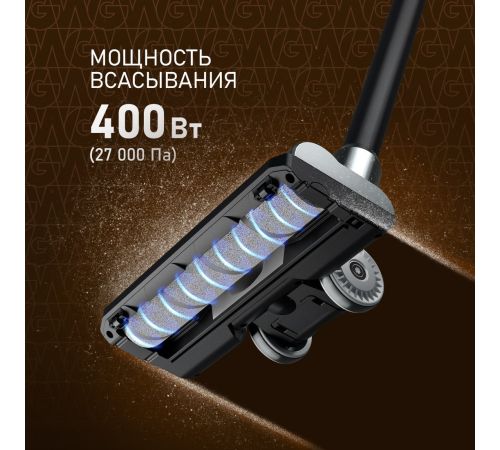 Пылесос Weissgauff V12 BLDC 400 Nero Turbo