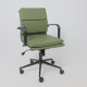 Офисное кресло AksHome Indigo LB зеленый/черный