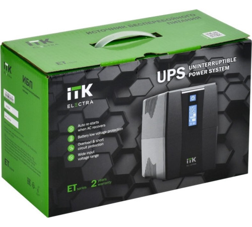 Источник бесперебойного питания ITK EET-0600VA-1-001-S