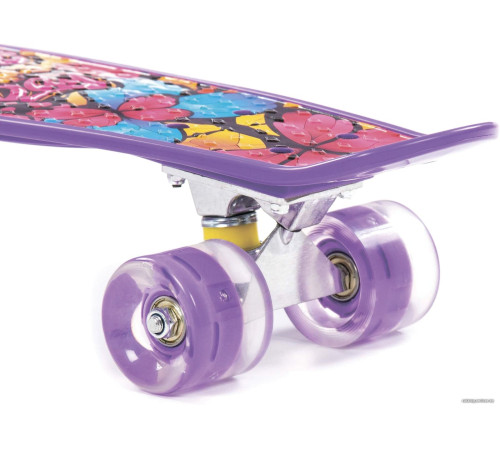 Пенниборд Полесье 89625 56 см фиолетовый