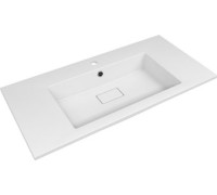 Умывальник Symbolite Line 100x48 кварц, жасмин