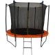 Батут GoUP Elite 8FT с сеткой и лестницей, оранжевый