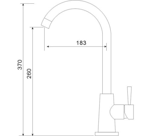 Смеситель Gross Aqua Neosteel 3211611SS
