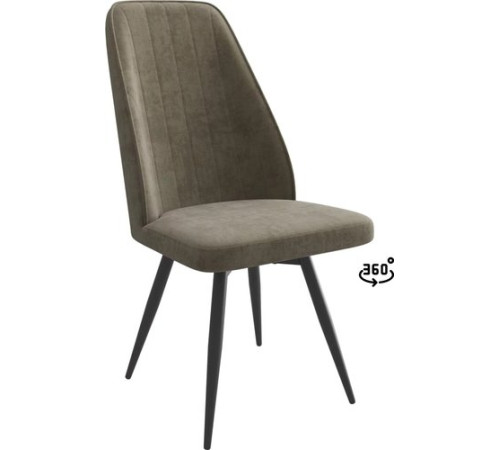 Стул Мамадома Leonard M-R1 360 b05 Latte Lux/черный