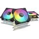 Комплект вентиляторов для корпуса ASUS TUF Gaming TR120 ARGB Triple Pack черный