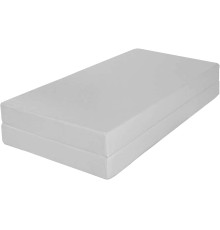 Cпортивный мат КМС №3 складной 100x100x10 пастель