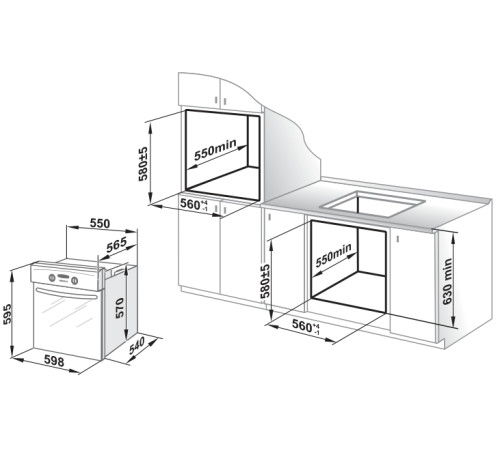 Электрический духовой шкаф GEFEST 602-02