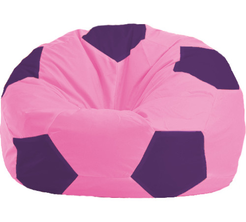 Кресло-мешок Flagman Мяч Стандарт М1.1-191 розовый/фиолетовый