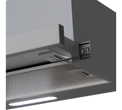 Кухонная вытяжка LEX Hubble G 600 Grey серый