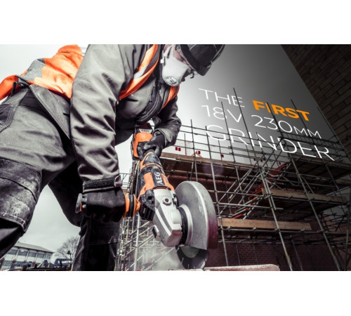 Угловая шлифмашина AEG Powertools BEWS18-230BL-0 без АКБ