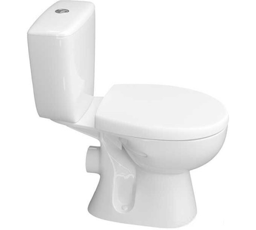 Унитаз напольный Керамин Позитано бачок, сиденье дюропласт, 2-реж. И-СБ2-НпрРФК-Хк-М