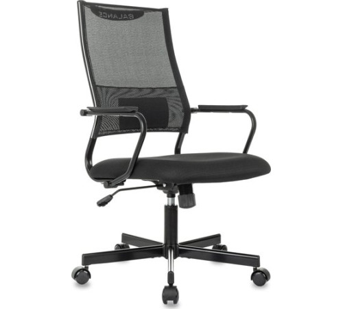 Офисное кресло Бюрократ CH Balance черный Elastic-102 TW-11 сетка/ткань крестовина металл черный