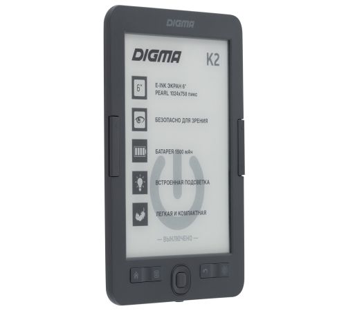 Электронная книга Digma K2