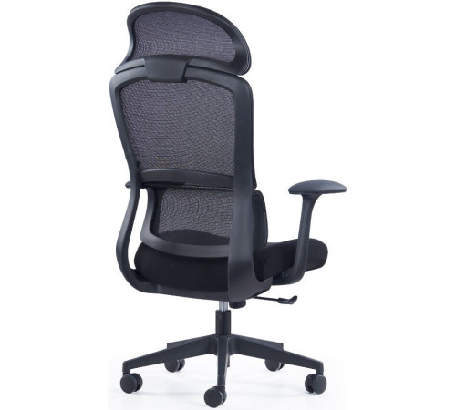 Офисное кресло SitZone CH-555A сетка/ткань, черный