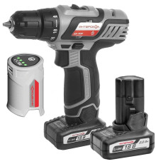 Дрель-шуруповерт Интерскол ДА-18ЭР 436.2.2.15 с 2-мя АКБ
