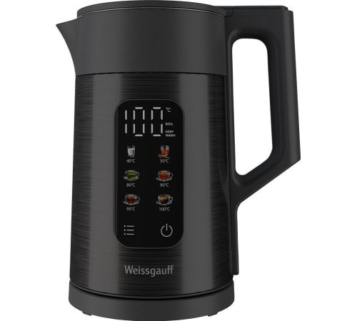 Электрический чайник Weissgauff WK 1560 Db Touch BodyCool