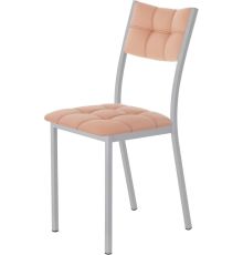 Стул AMC Comfort 3.5.7 ткань, розовый/серебристый