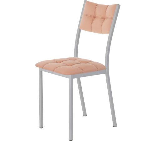 Стул AMC Comfort 3.5.7 ткань, розовый/серебристый