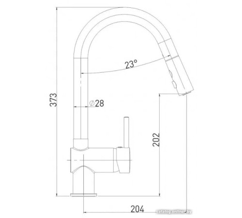 Смеситель Gross Aqua Extra 3140609MW