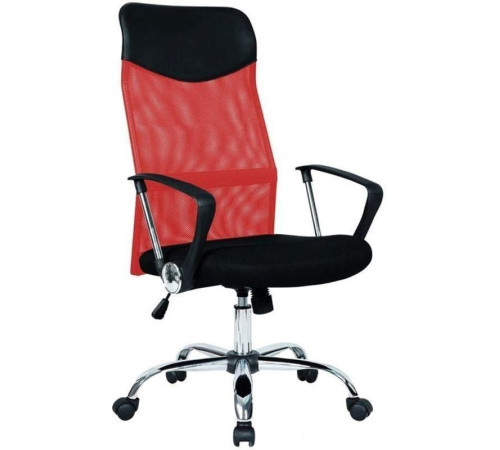 Кресло Mio Tesoro Монте AF-C9767 черный/красный