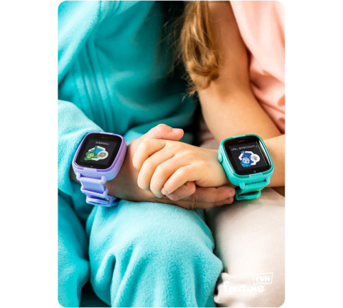 Детские умные часы Elari FixiTime Fun сиреневый