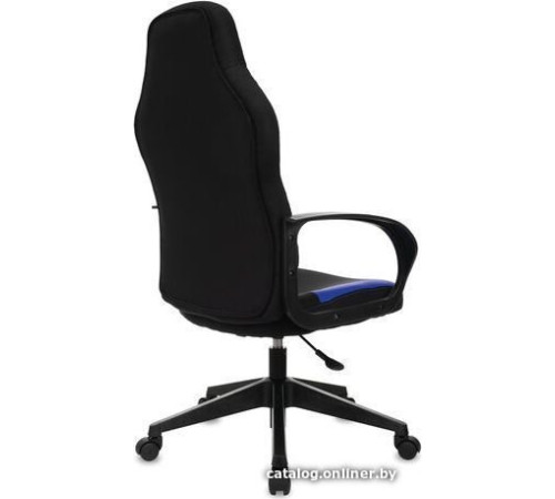 Игровое геймерское кресло Brabix Alpha GM-018 532638 черный/синий