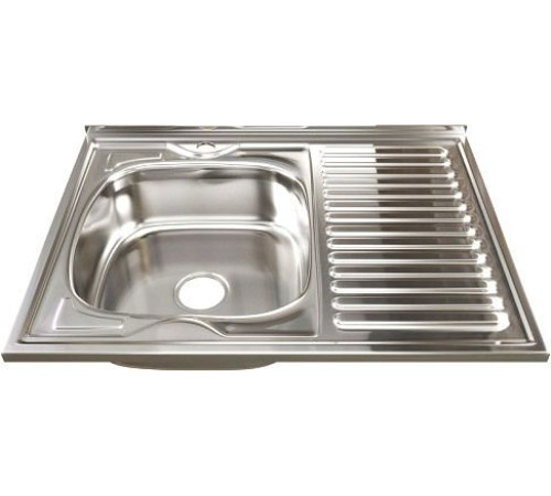 Кухонная мойка Mixline 528016 полированная, 0.6 мм